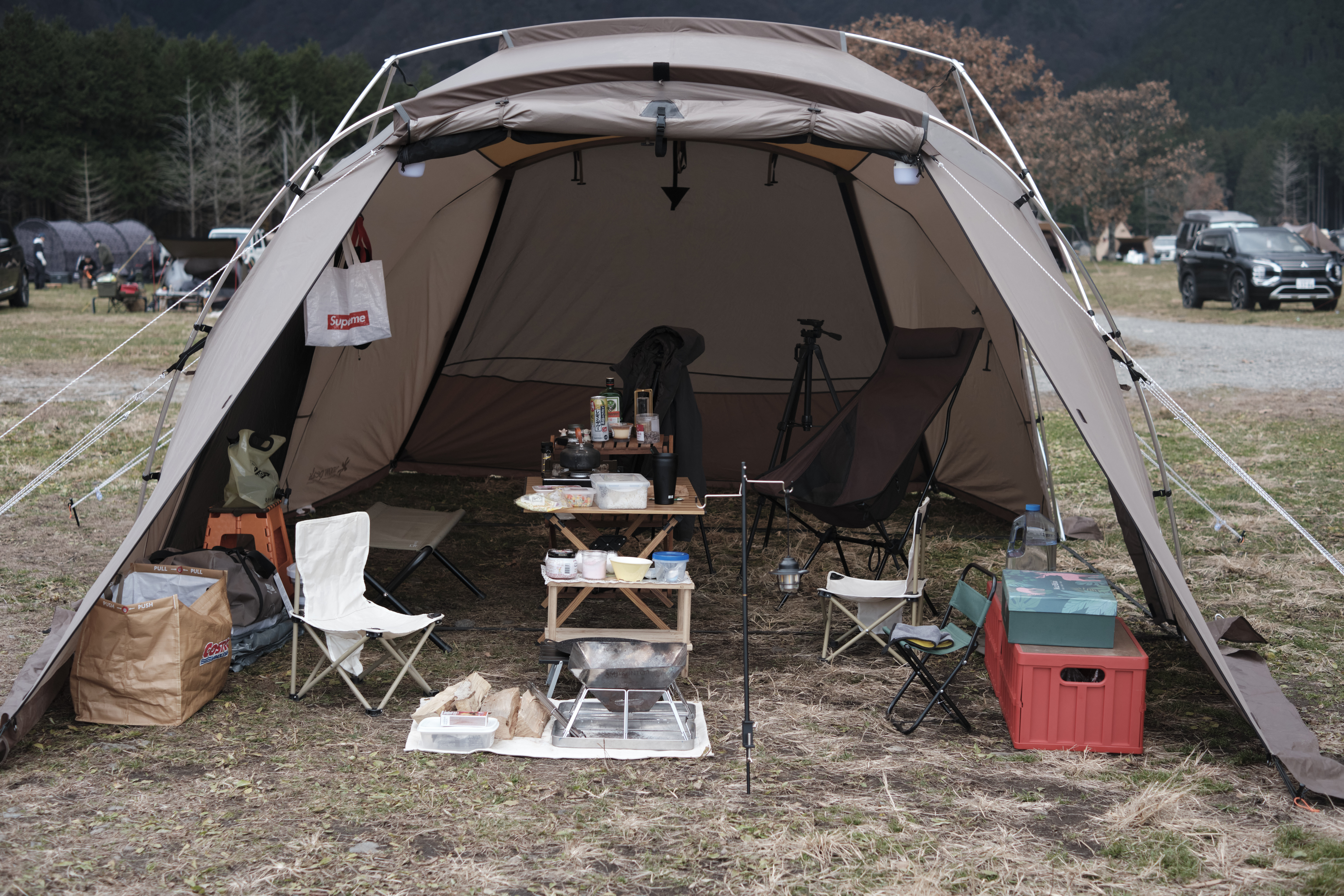 Bãi camping Phú Sĩ - Share đồ cắm trại