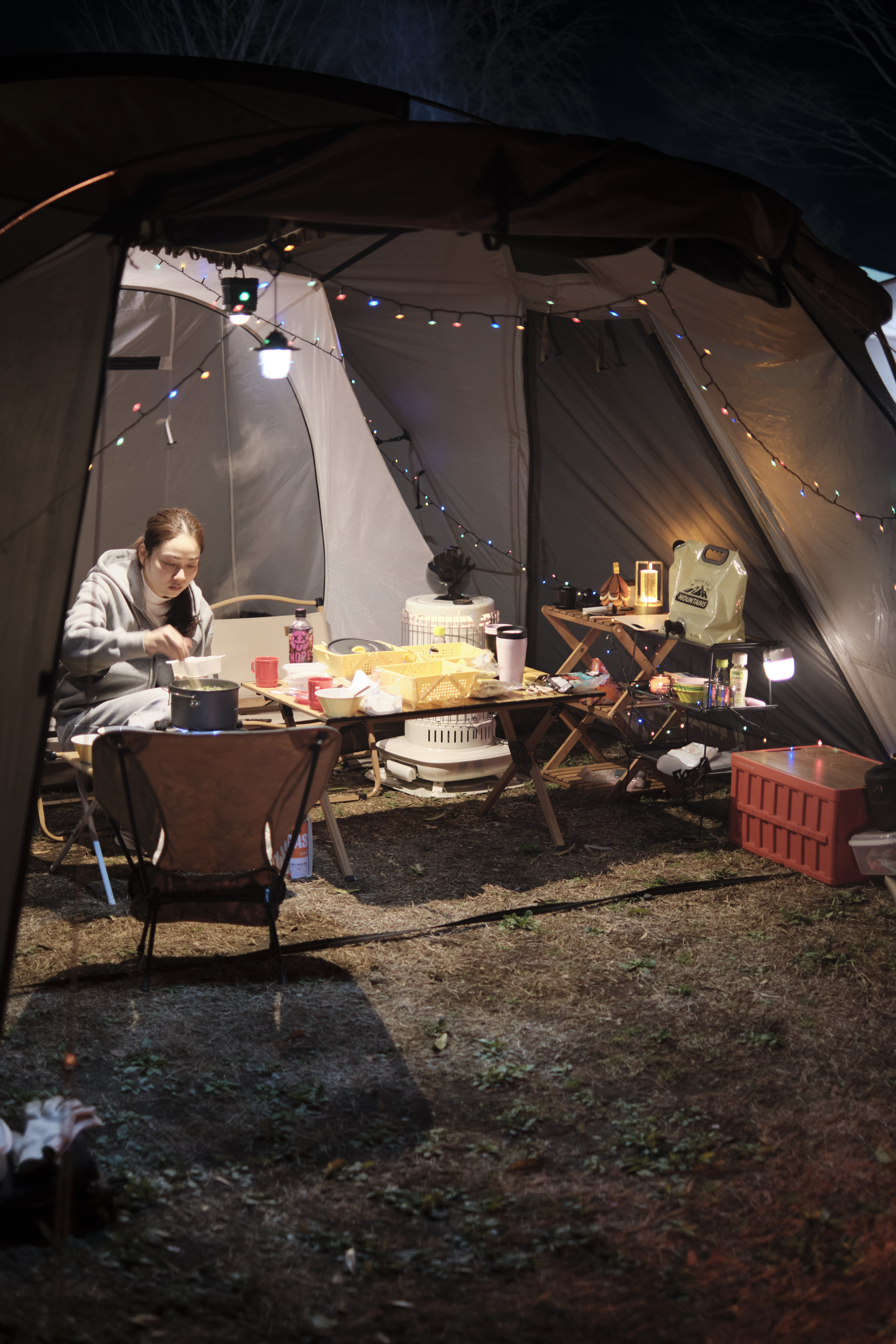 Hạt Bí — đưa đón, lều / shelter, setup trọn gói