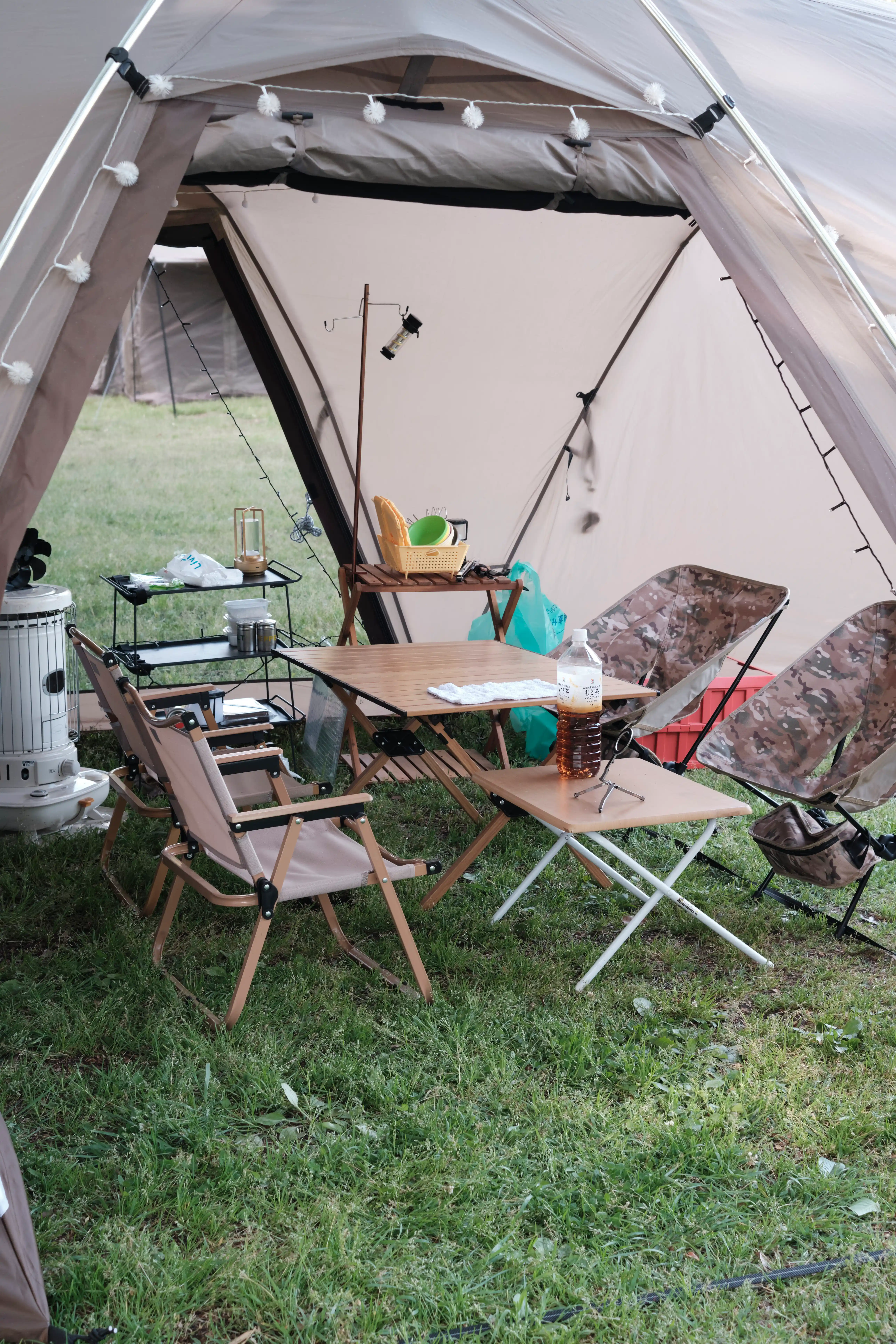 Hạt Bí — đưa đón, lều / shelter, setup trọn gói